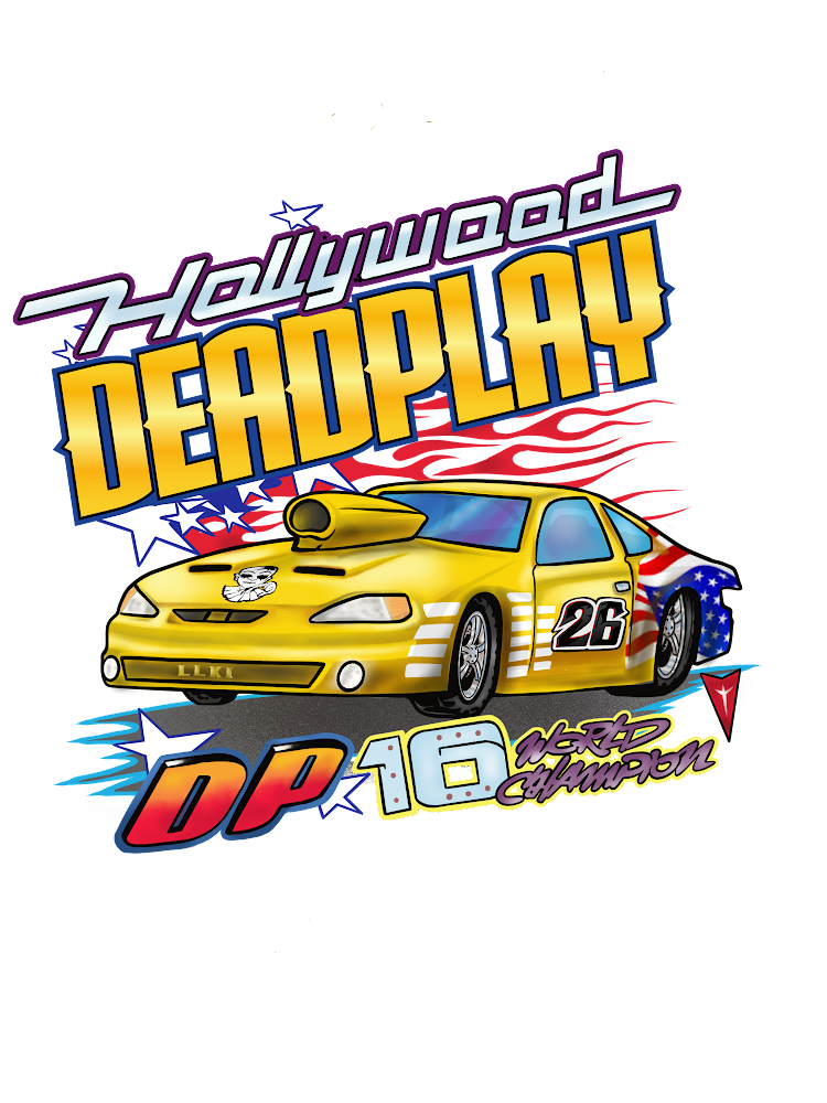 HOLLYWOOD RACE CAR HOODIE