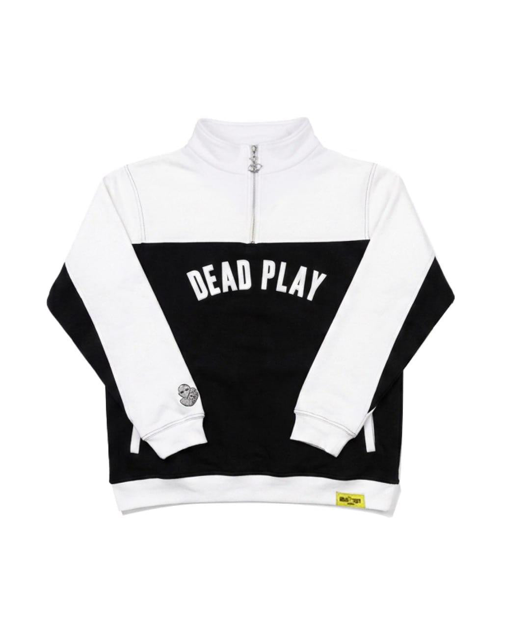 BLACK QUARTER ZIP SS26