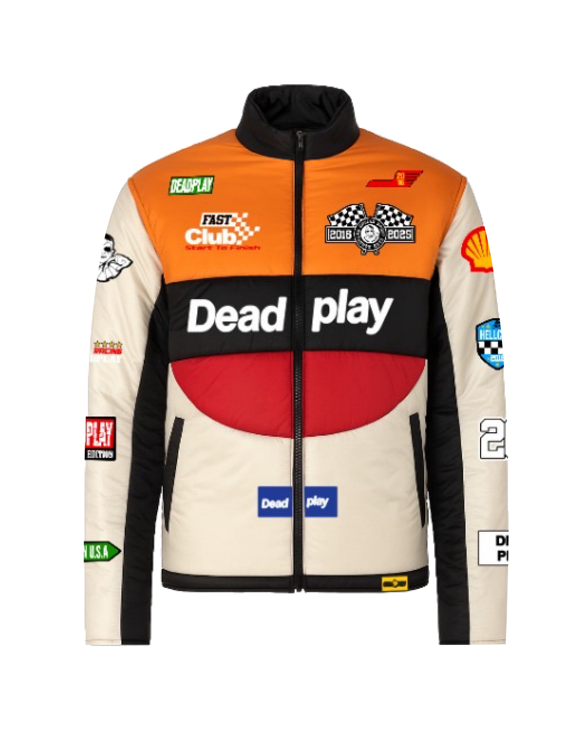 Bubble Jacket ORANGE/RED