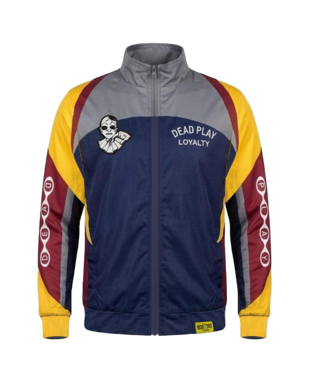 SS WINDBREAKER TOP- NAVY/YELLOW