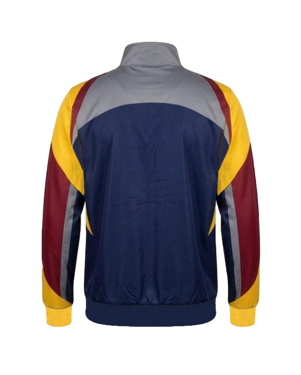 SS WINDBREAKER TOP- NAVY/YELLOW