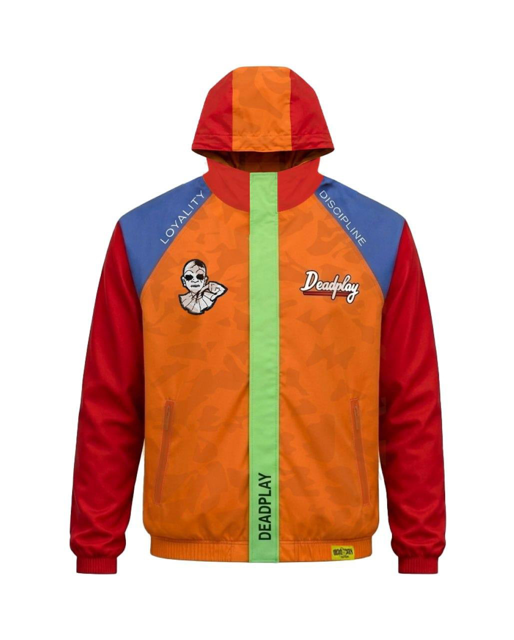 SS WINDBREAKER TOP - ORANGE/RED