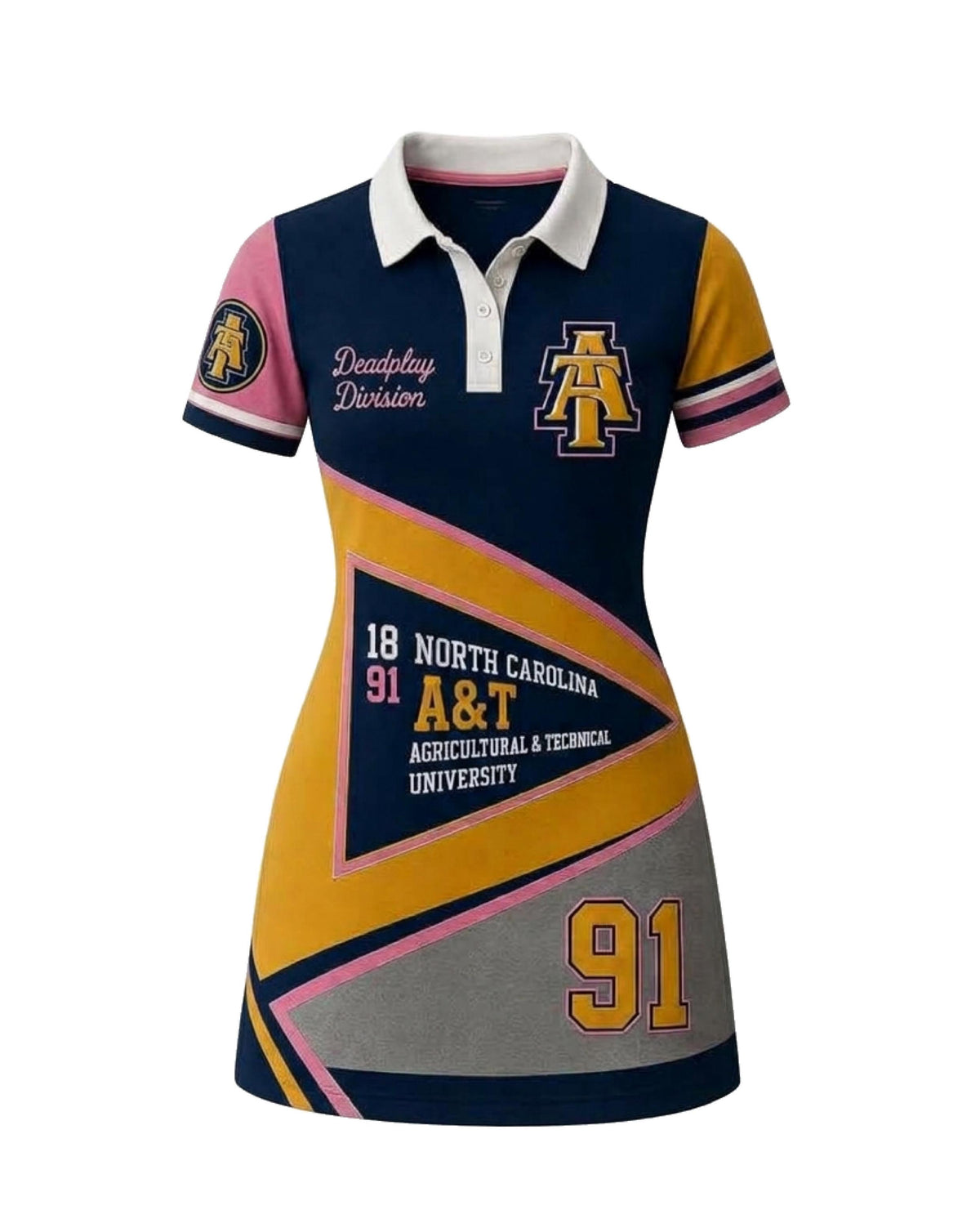 NC A&T Deadplay Division Rugby Dress