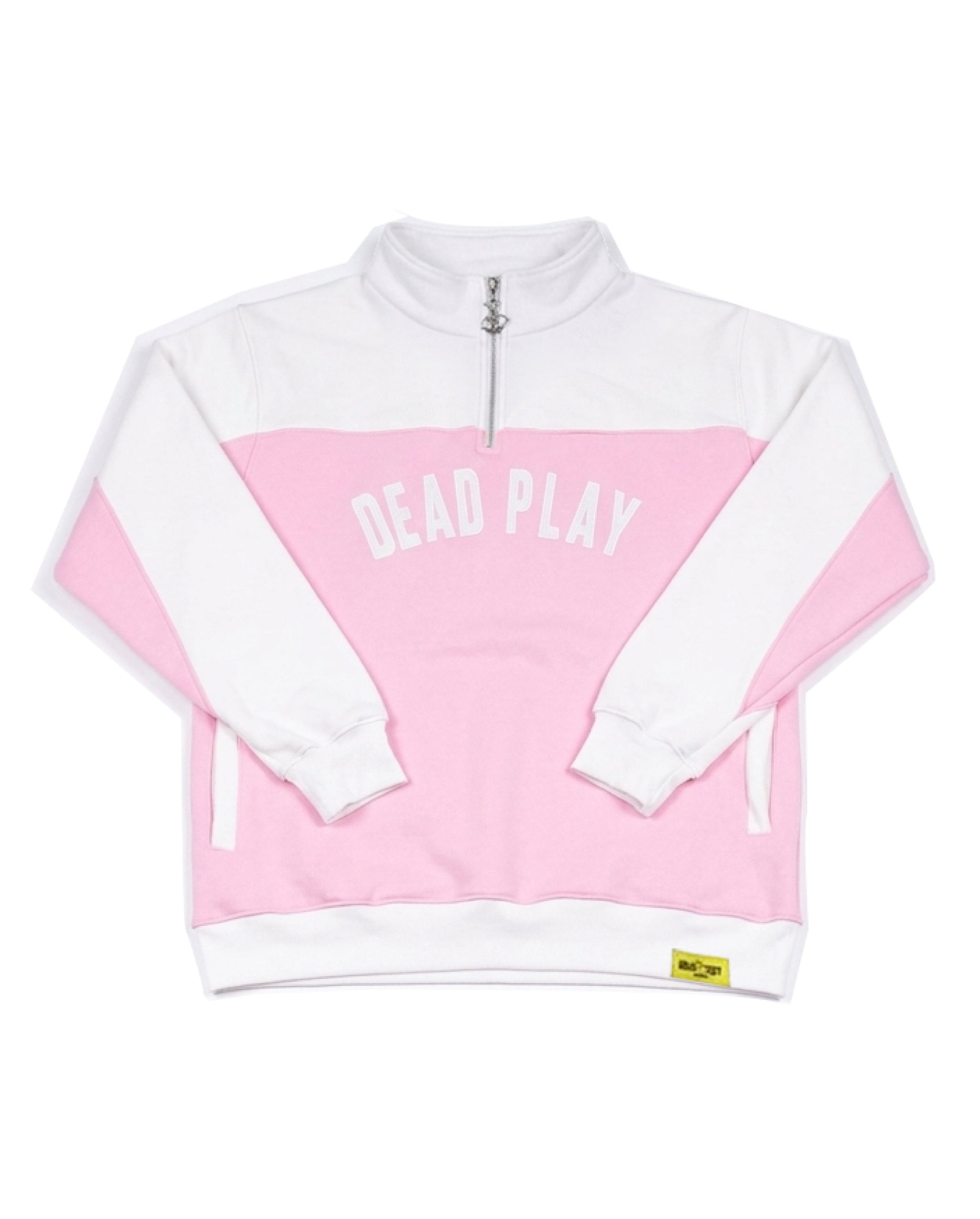 PINK QUARTER ZIP SS26