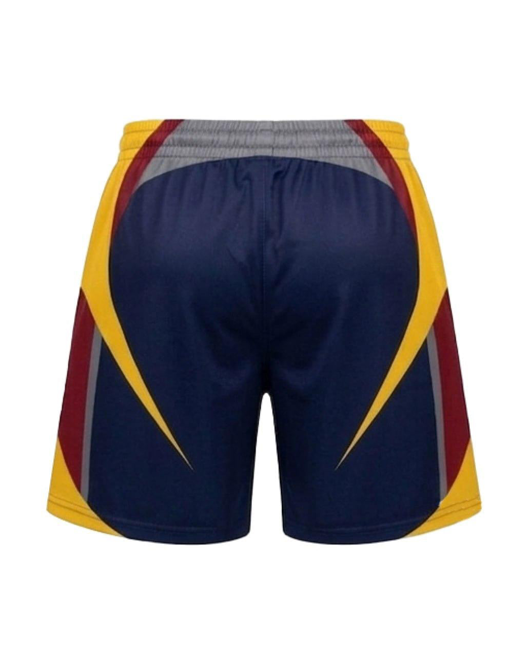 SS WINDBREAKER SHORTS- NAVY/YELLOW