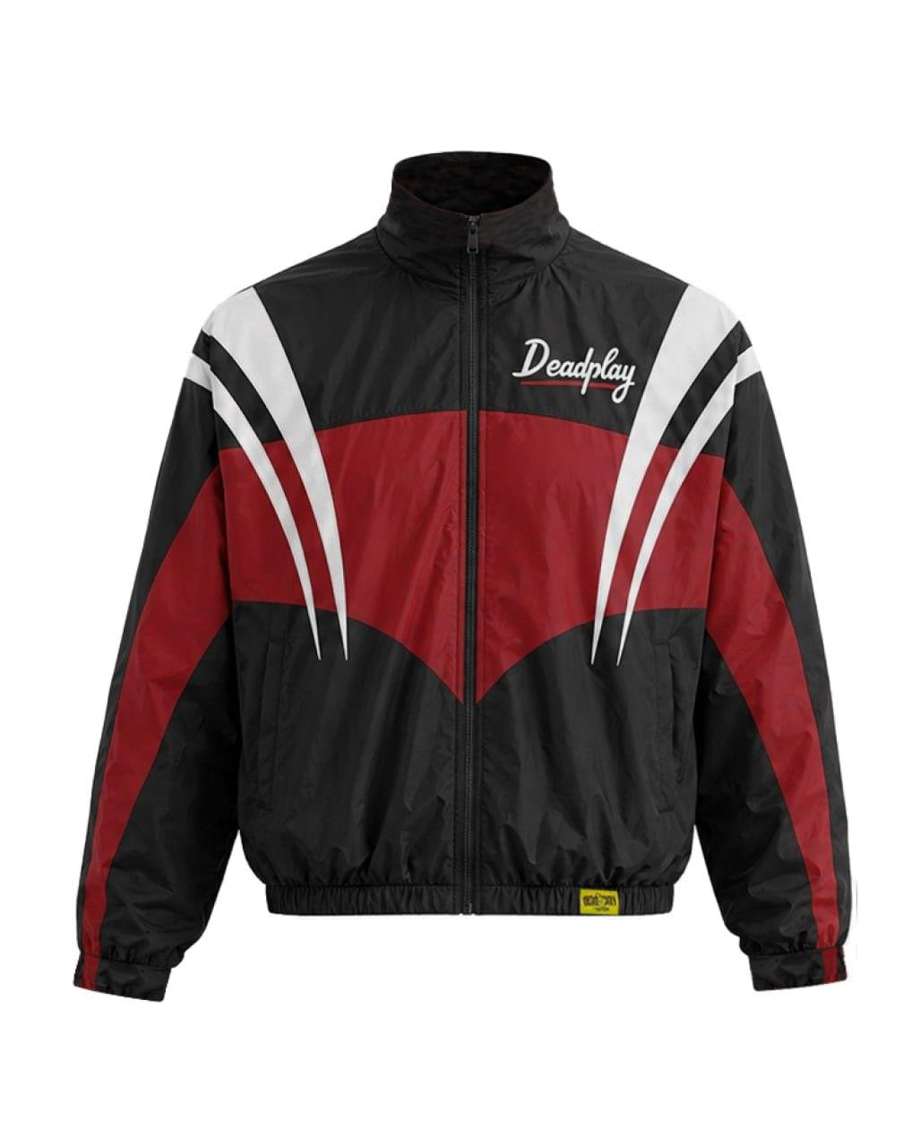 SS WINDBREAKER TOP- BLACK/RED