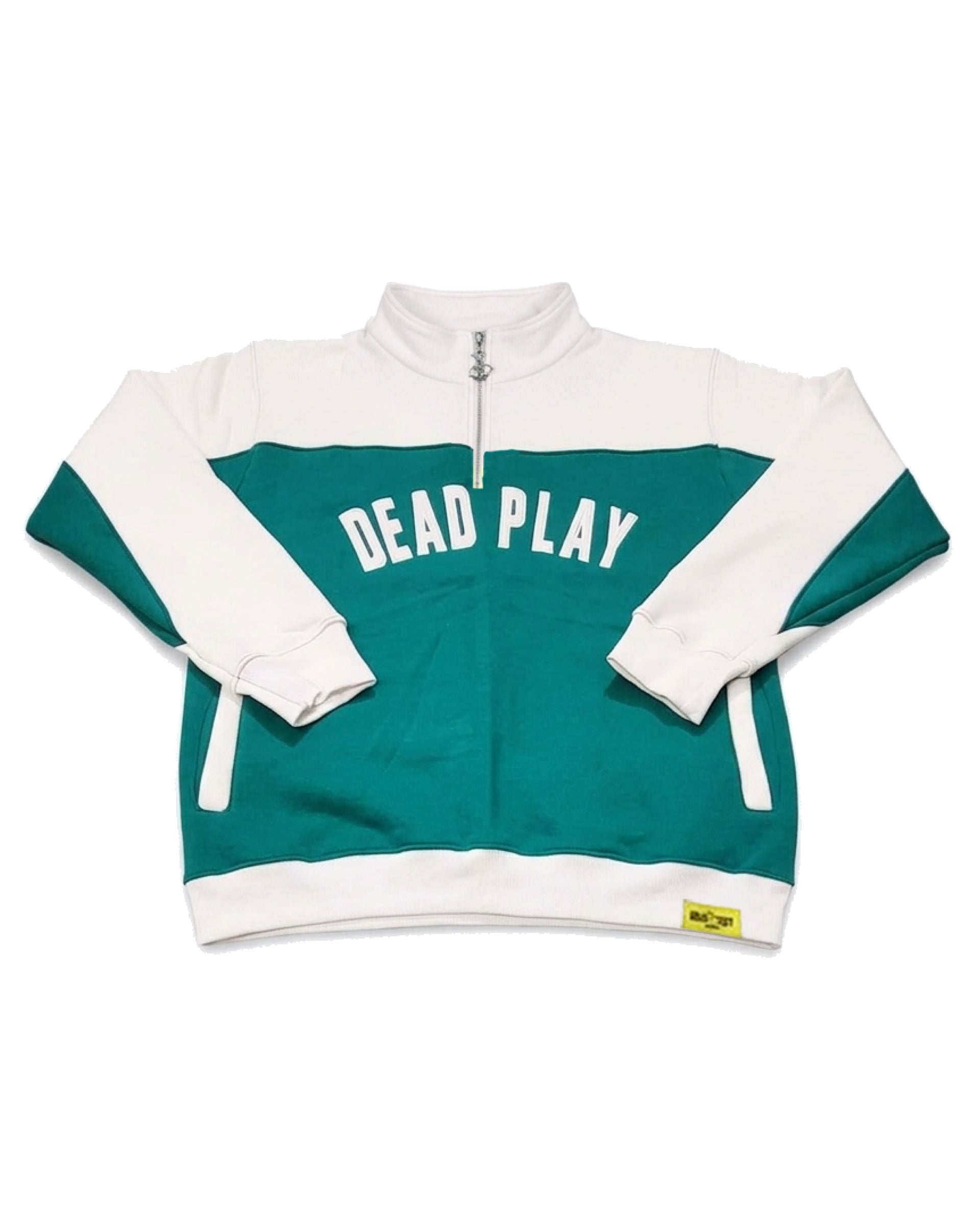 TEAL QUARTER ZIP SS26