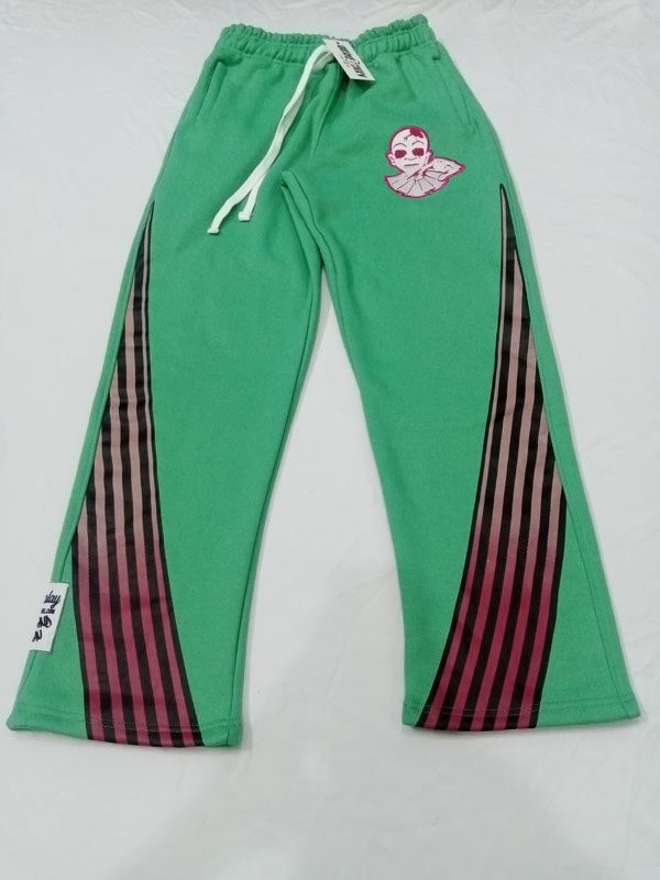 TEAL/PINK HEAVY SWEATS