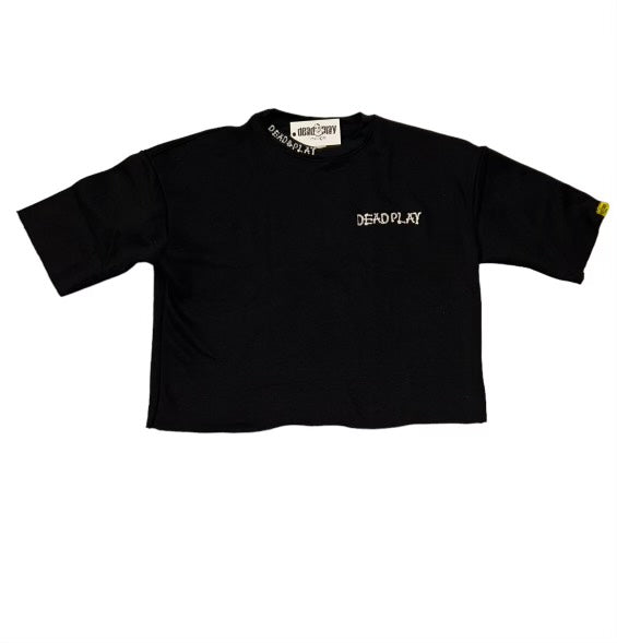 SCARY HOURS BLACK OVERSIZED SHIRT