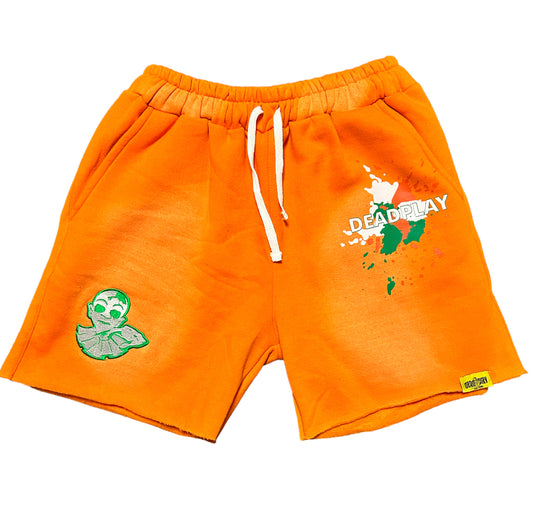 MIAMI Orange Shorts. (cotton)