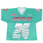 Lime Green/Red Football Jersey