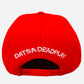 BIG LOGO RED 4 sided Embroidery SNAPBACK