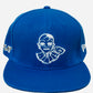 BIG LOGO BLUE 4 sided Embroidery SNAPBACK