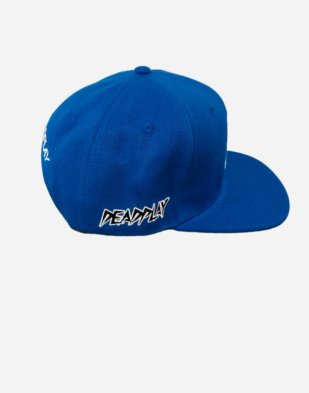 BIG LOGO BLUE 4 sided Embroidery SNAPBACK