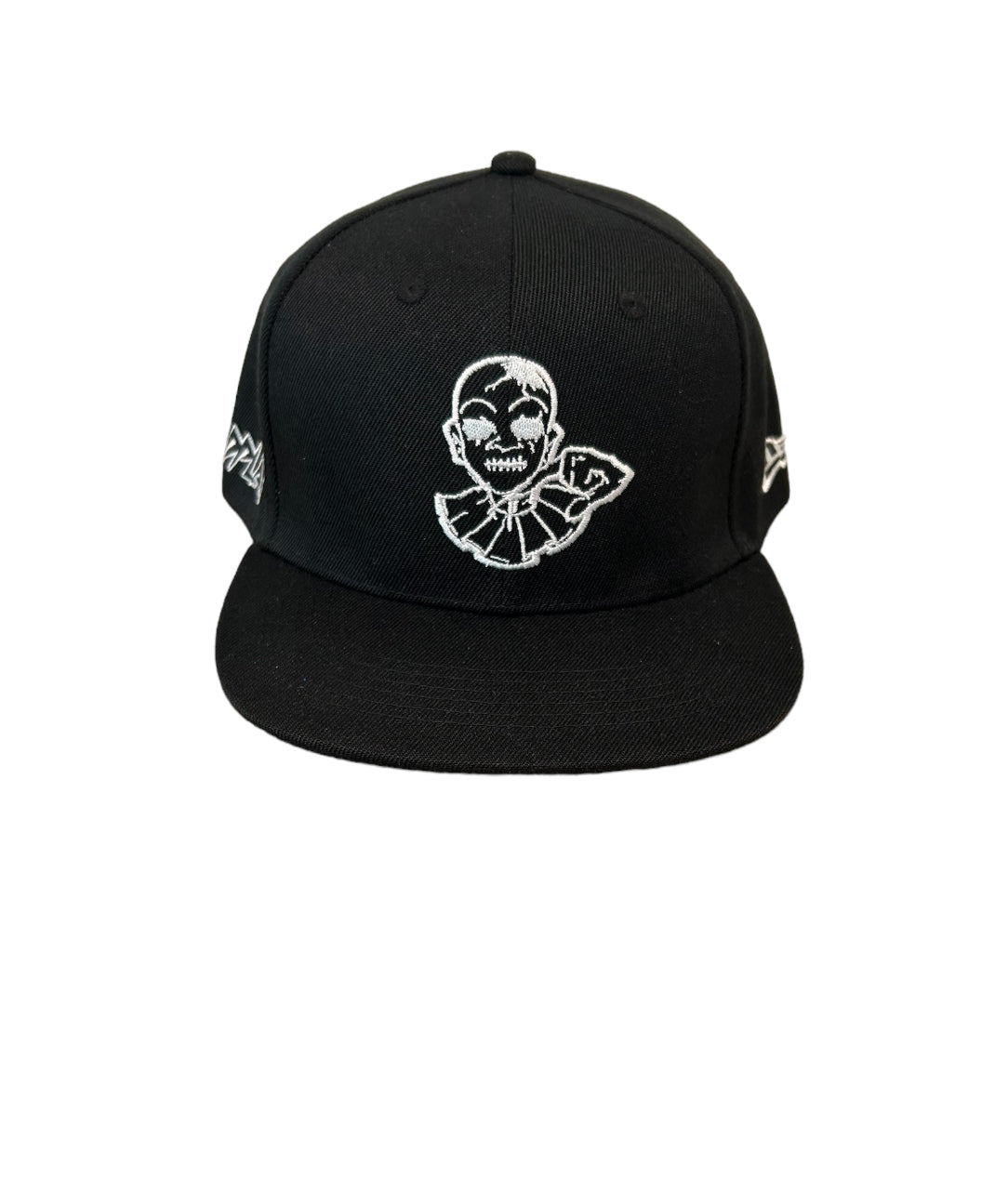 BIG LOGO BLACK 4 sided Embroidery SNAPBACK