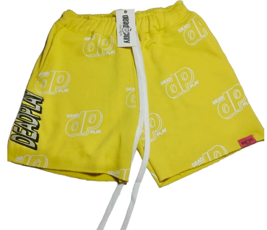 SPRING YELLOW SHORTS