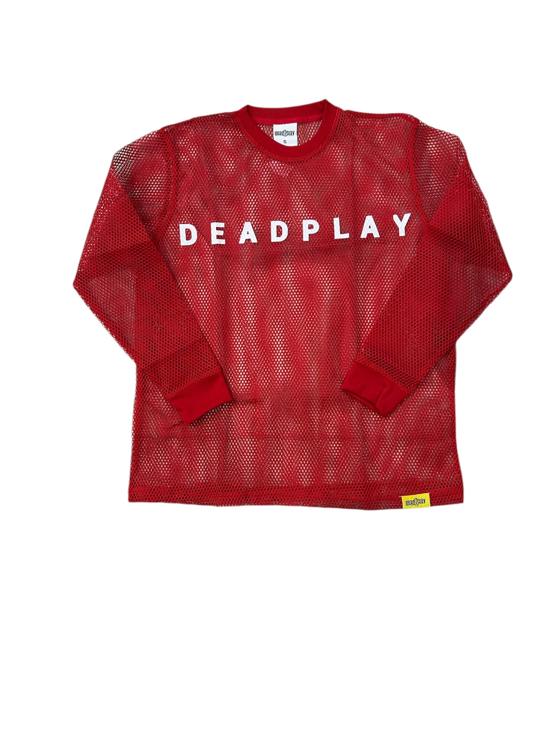 RED MESH JERSEY