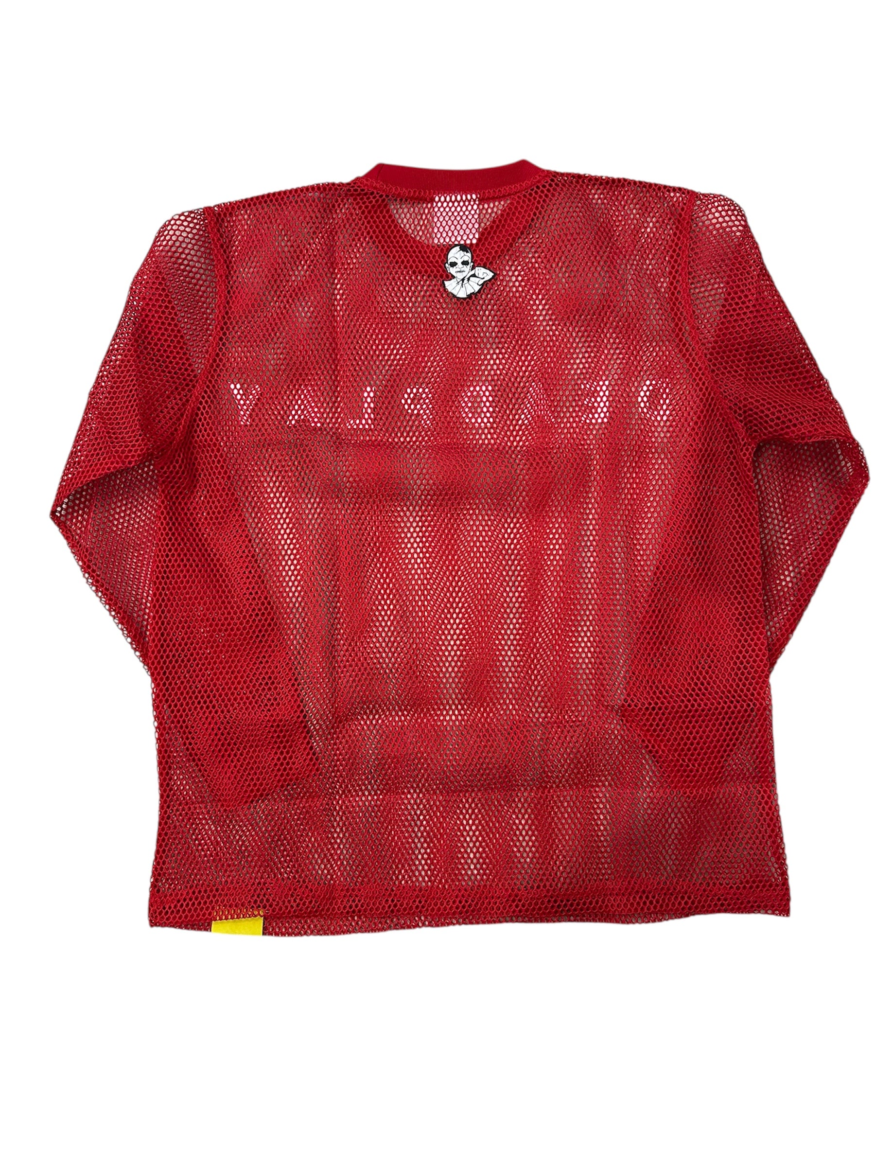 RED MESH JERSEY