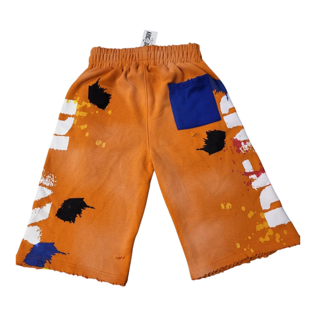 GRAFITTI ORANGE JORTS