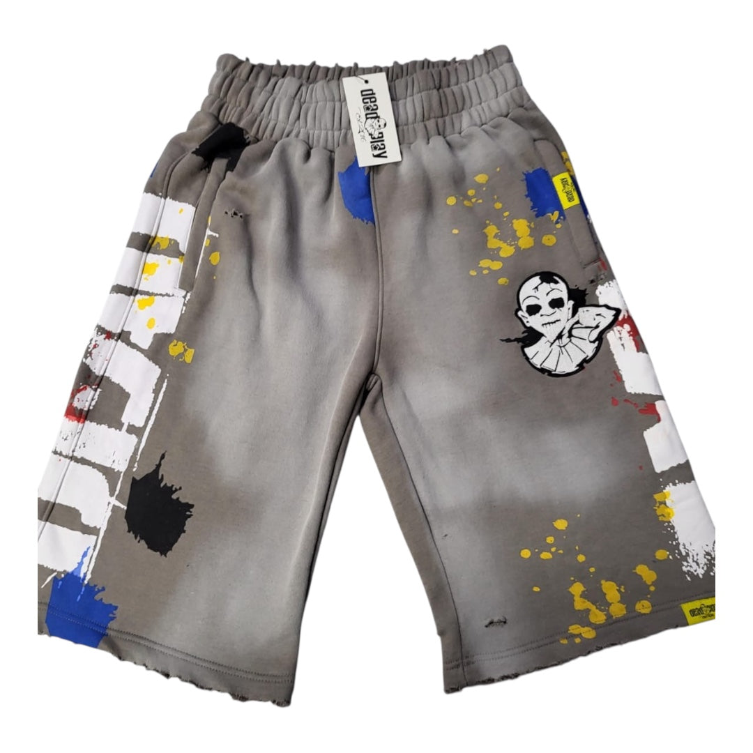 GRAFITTI ORANGE JORTS