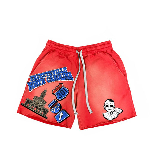 Fayettnam  RED Summer DPE Shorts