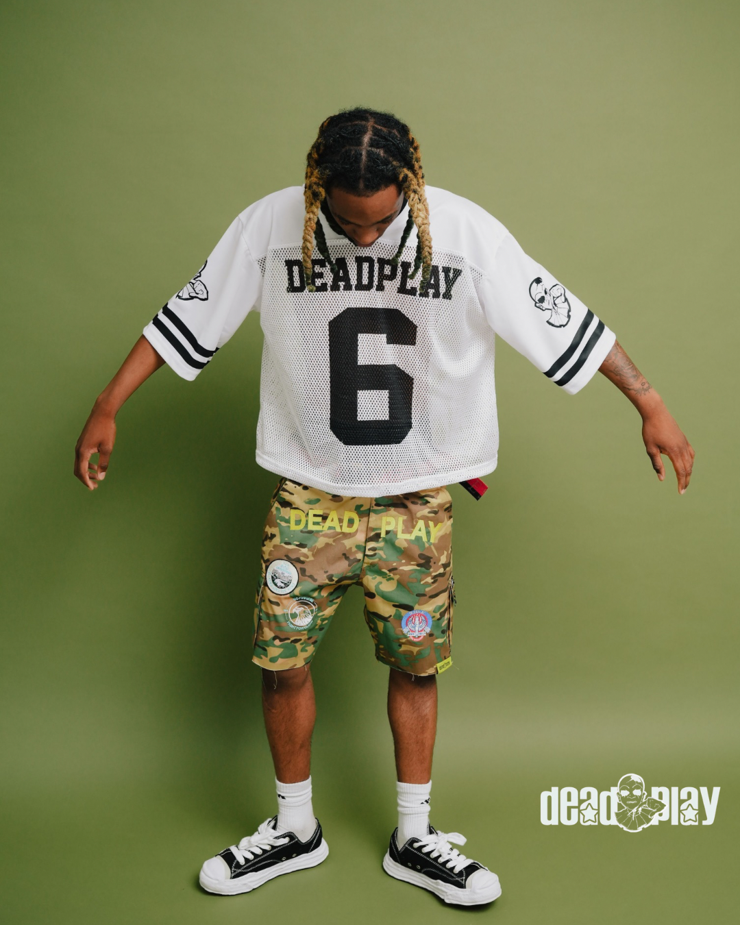 Bubble Pants GREEN/BROWN