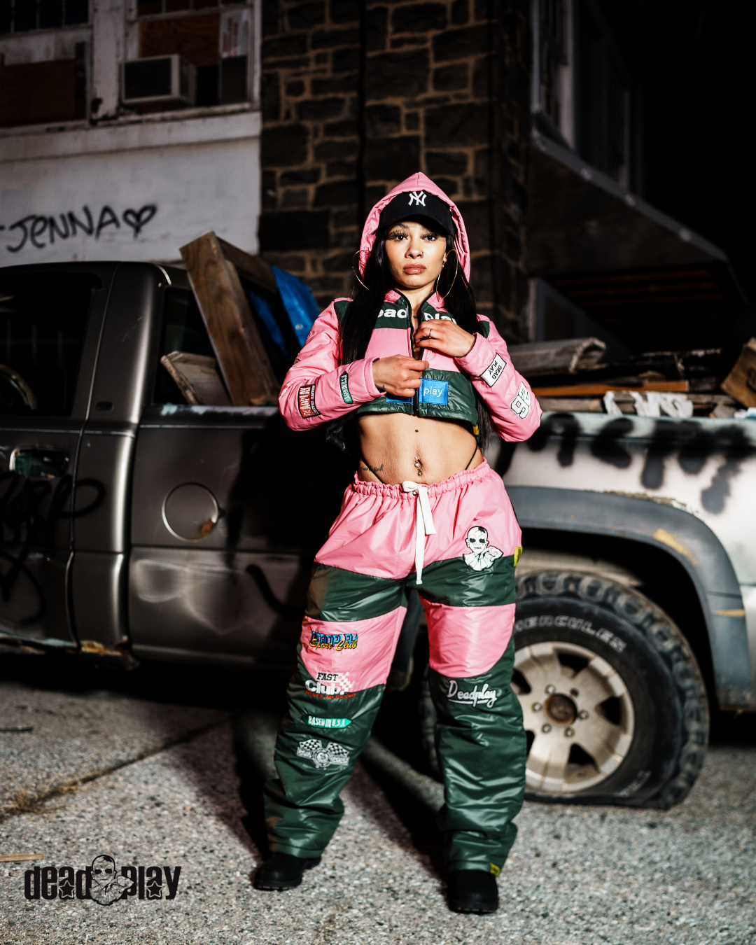 Women Bubble Puffer Jacket Pink