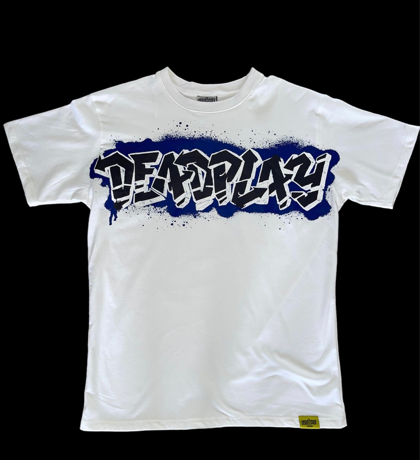 GRAFFI BLUE COLOR TEE